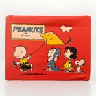 Vintage 1960 s Peanuts Red Vinyl Lunch Box By Thermos - Vintage 1960 s Snoopy 