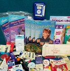 Huge Lot Sewing Notions Vtg Modern Machine Needles Appliques Snaps Tools More