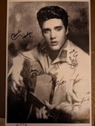 Elvis Presley Signed Tcb Band 11 X 17 Photo Gorgeous 