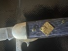 Dark Blue Vintage Cub Scout Bsa Official Pocket Knife Camillus Newyork Usa 1960s