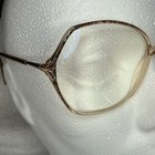 Vintage Silhouette Spx M1849 Eyeglasses Austria 57-12-135 Butterfly Brown Gold
