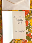 Vintage Sagittarius Mod Zodiac Astrology Nos Birthday Card Ephemera Horoscope