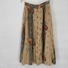 Vintage Ralph Lauren Country Linen Maxi Skirt Victorian Cottagecore Sz 4