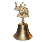 Brass Elephant Bell 