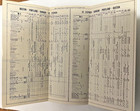 1969 Greyhound Bus Timetables Schedule Ma Me Canada