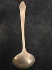 Vintage Sterling Silver Lunt William And Mary Mayonnaise Serving Ladle 