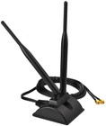 Eightwood Dual Wifi Antenna With Rp-sma Male Connector  2 4ghz 5ghz Dual Band