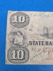  10 Ten Dollars Note Bank Of South Carolina Charleston Obsolete Currency