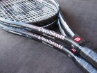    set Of 2    Wilson Hyper Pro Staff 5 0 Stretch - 4 5 8 - 95in    brand New Grips  