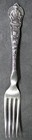Vintage 1910 Colorado Multi Themed High Relief Sterling Silver Souvenir Fork