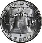 1955-p  Franklin Half Dollar Bugs Bunny Variety Nice Bu - Stock