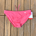 Speedo Men Pink Lemonade Swim Bikini Brief Bach Diving Swimwear Size 34 36 38