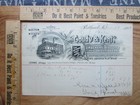 Goudy   Kent Co  Crackers Biscuits   Confectionery Portland Maine 1893 Billhead