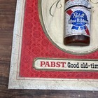 Pabst Blue Ribbon Vintage Sign Bottle Display 14  X 17  Beer Advertising Bar   