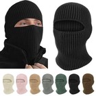 Face Mask Ski Mask Winter Cap 1 Hole Balaclava Beanie Hat Hood Tactical Warm Men