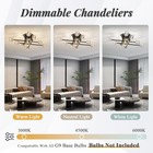 Modern Sputnik Ceiling Light Fixture With 8 Light black Black gold 218 8lights 