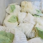  8554 Vintage White Lace Lot Various Sizes 100 Yds