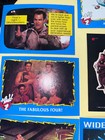 Vintage 1989 Ghostbusters 2 Tv Show movie Trading Cards stickers Lot Of 9 Cards