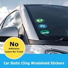Windshield Sticker Applicator Static Cling Window Film Clear Car Window Sticker