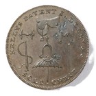 1790s Great Britain Middlsex Kellys Patent Sadlery Conder Token 1 2p D h-345