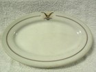 Very Rare Inter-state News Co  Railroad China Serving Platter Maddock s China
