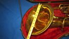 Vintage King Cleveland Three Valve Front Bell Baritone Horn W Case S    134049