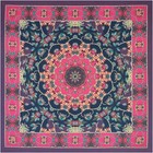Bycc Bynn 4-pack 100  Cotton Bandana Set  Vintage Graphic Print  22x22 Inches