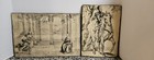 Lot Of 2 Antique vintage Plaques 1 Peter Paul Rubens 2 The Annunciation Both In