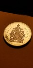 Rare Canada 2002 Proof Gem Silver 50 Cents Coin Coat Of Arms Idds1 
