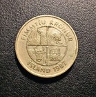1987 Iceland 50 Kronur Coin