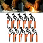 Lot 100 Flint Fire Starter Magnesium Steel Striker Emergency Survival Camping