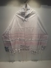 10 Pack Kosher Tallit Talis Prayer Shawl Acrylic 18 x72  Israel Pink And Silver