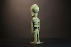 African Tribal Statue Wooden Carved Skeleton Figure Ritual Art Collectible-g5099