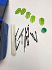 Metroline Soft Tip Darts Set W case Lots Assembled Darts Spare Flights   Barrels