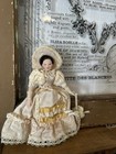 Miniature Dollhouse 1 12 Scale 5 5  Inch Tall Porcelain Doll Victorian Ecru