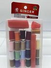 Singer Set 00279 34pc Sewing Kit Travel Box Thread Scissor Needle Tape Measure      