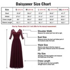 Women s Bridesmaid s Lace Patchwork V-neck Maxi Dress Cocktail Evening Gown