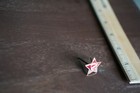 Vintage Medal Pin - Ussr Russian Badge Soviet Military Ww2 Officer Cockade Star