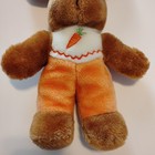 Vintage 1982 Gund Stuffed Easter Basket Rabbit Bunny Plush Peter Cotton Tail 