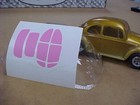 1 24 Slotcar Body 1 24 Scale Vintage 60 s Volkswagen Vw  Bug Clear Slot Car Body