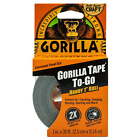 Gorilla Heavy Duty Adhesive Repair Thick Duct Wide Tape Roll Waterproof Black
