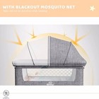 Phps 3in1 Baby Crib    modern  Adjustable  Portable   Cozy Bedside Bassinet  Grey