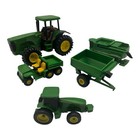 Ertl J   M Gravity Grain Green Wagon 4 1 2  Model 680 760 J m Farm Toy Vintage