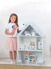 Dollhouse Large Wooden For Barbie Dolls Kids Playhouse Mdf Toy House