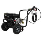 Gas Powered Pressure Washer 3500psi 212cc 26ft Hose 5 Nozzles For Cars Fences