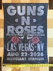 2026 Guns N    Roses Tour Concert Poster Las Vegas  Nv Allegiant Stadium  75 300 