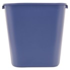 Rubbermaid Commercial 295673be 28 13-qt  Deskside Recycling Bin - M  Blue New