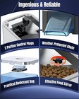 Automatic Fish Feeder For Pond 2 8 L Large Capacity Pond Fish Feeder With Timer