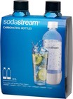Sodastream 1l Classic Dws Carbonating Bottle Black  twinpack   Pack Of 2