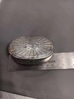 Antique Parker     2 Tin Snuff Box Patented Jan  24  1860